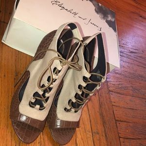 Elizabeth and James brand new heels